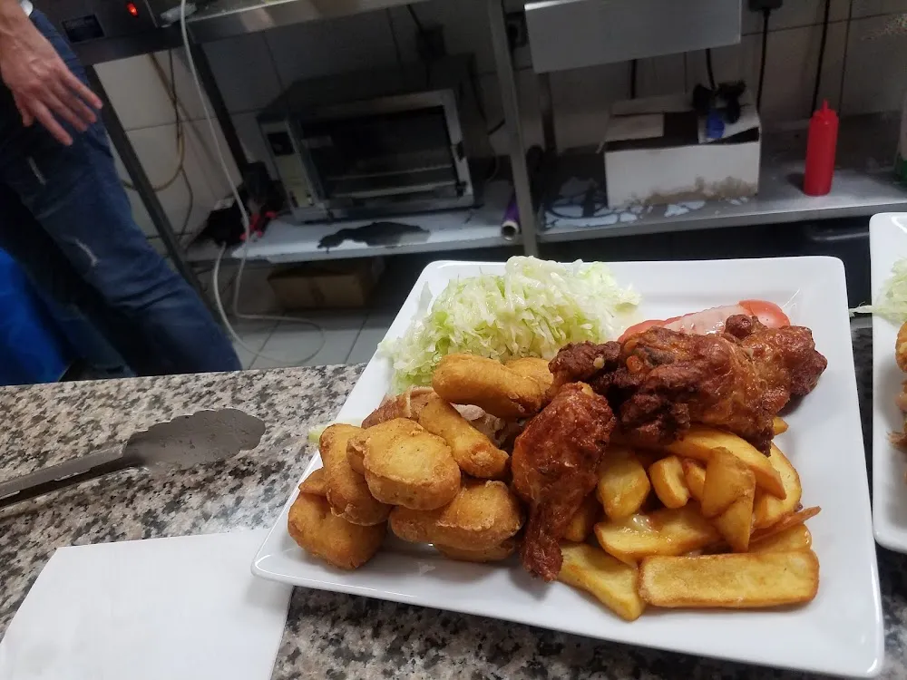 Assiette Mixte Wings Et Nuggets